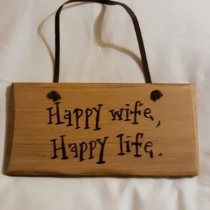 NWT Collins brand quote wall art